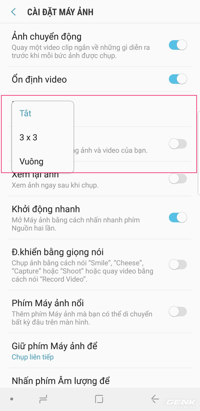 Một vài thiết lập hay ho cần làm ngay để dễ dàng chụp ảnh trên Galaxy Note9 - Ảnh 8. Một vài thiết lập hay ho cần làm ngay để dễ dàng chụp ảnh trên Galaxy Note9 - Ảnh 8.