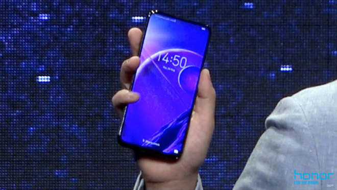 [IFA 2018] Sau Xiaomi Mi MIX 3, đến lượt Honor Magic 2 sao chép thiết kế thò thụt của Oppo Find X - Ảnh 2.
