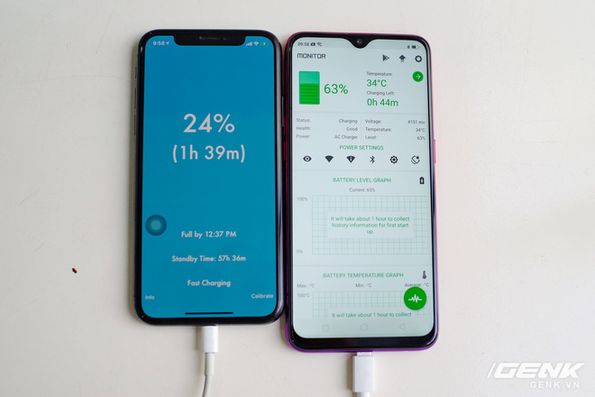 Đọ tốc độ sạc nhanh của Oppo F9 với iPhone X: có được như quảng cáo? - Ảnh 8.