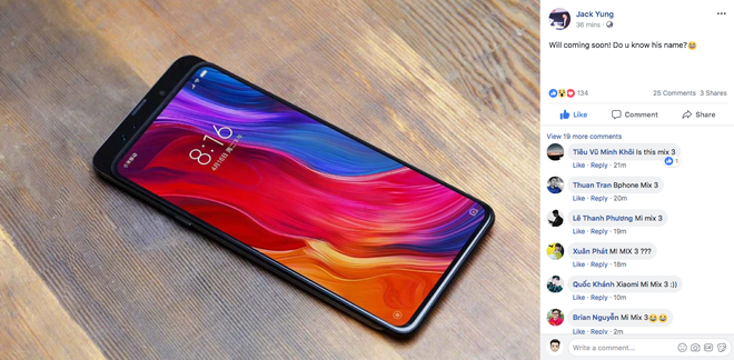 Sếp Xiaomi bất ngờ chia sẻ ảnh của Mi Mix 3 với camera thò thụt như Oppo Find X, ra mắt cuối tháng 10? - Ảnh 1.