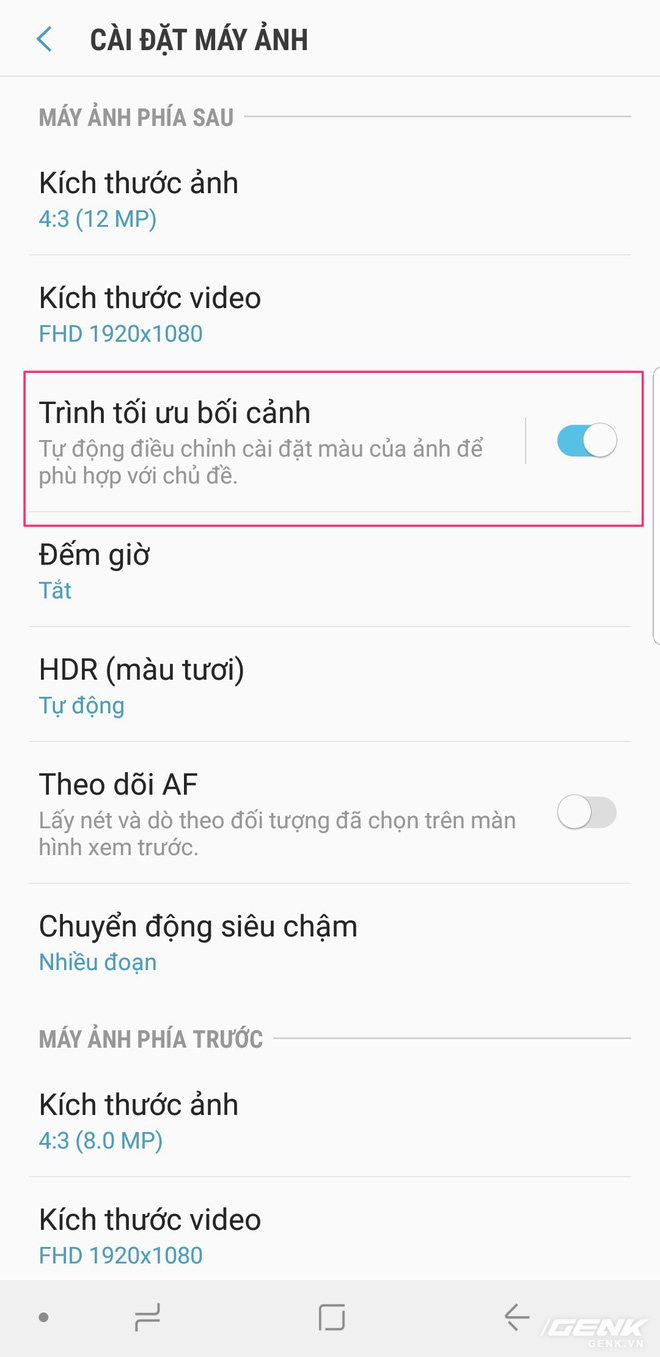 Một vài thiết lập hay ho cần làm ngay để dễ dàng chụp ảnh trên Galaxy Note9 - Ảnh 3. Một vài thiết lập hay ho cần làm ngay để dễ dàng chụp ảnh trên Galaxy Note9 - Ảnh 3.