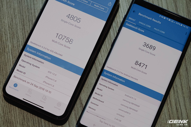 So sánh iPhone XS Max và Galaxy Note9: Khi 1 chiếc XS Max mua được 2 chiếc Note9, bạn sẽ chọn chiếc máy nào? - Ảnh 10. So sánh iPhone XS Max và Galaxy Note9: Khi 1 chiếc XS Max mua được 2 chiếc Note9, bạn sẽ chọn chiếc máy nào? - Ảnh 10.