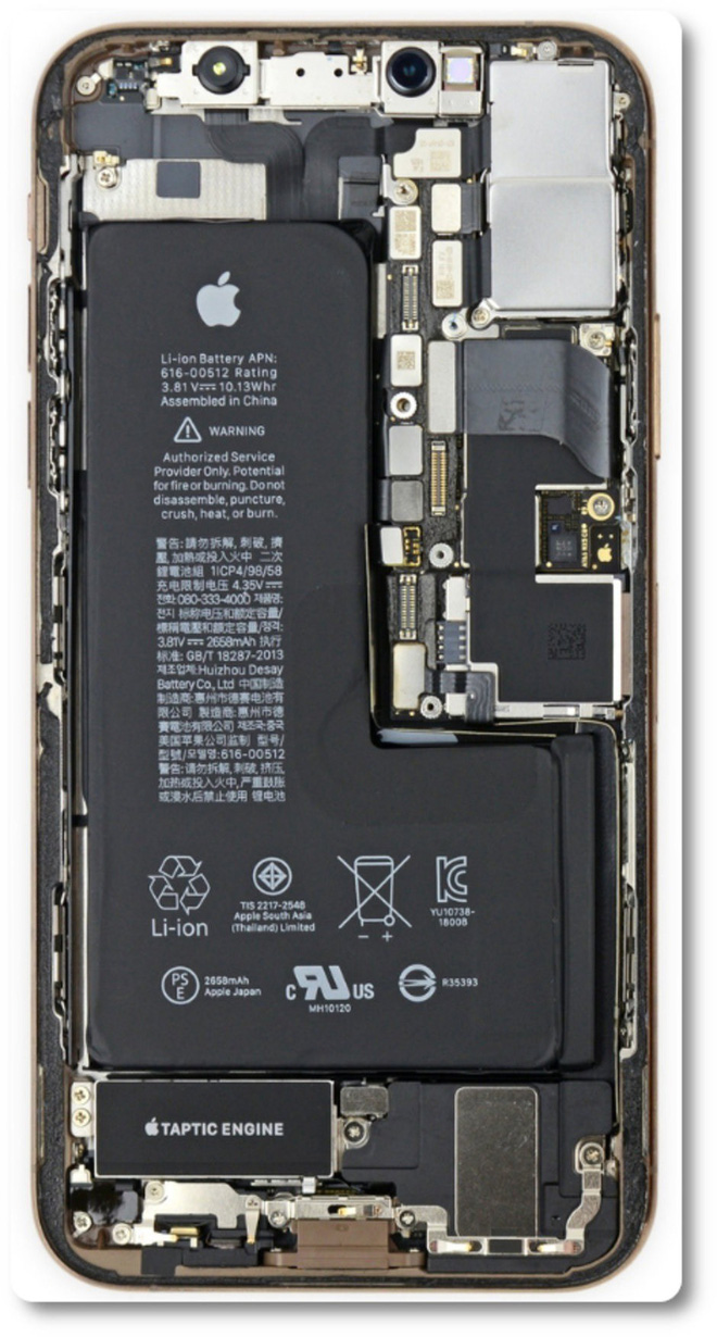 Teardown đầu tiên của iPhone XS Max tiết lộ lí do vì sao việc sửa chữa có giá lên đến 599 USD - Ảnh 2. Teardown đầu tiên của iPhone XS Max tiết lộ lí do vì sao việc sửa chữa có giá lên đến 599 USD - Ảnh 2.