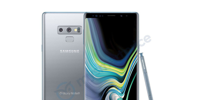 Lộ diện phiên bản Galaxy Note 9 màu bạc - Ảnh 1. Lộ diện phiên bản Galaxy Note 9 màu bạc - Ảnh 1.