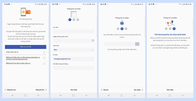 Trải nghiệm tính năng Samsung Pay Card: đăng ký dễ dàng, chuyển khoản miễn phí, lợi thế rõ ràng - Ảnh 2. Trải nghiệm tính năng Samsung Pay Card: đăng ký dễ dàng, chuyển khoản miễn phí, lợi thế rõ ràng - Ảnh 2.