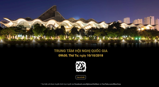 Chính thức: Bphone gửi thư mời ra mắt Bphone 3 ngày 10/10 - Ảnh 1.