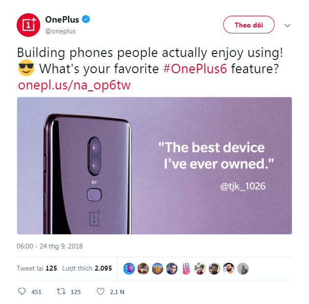 OnePlus bị fan đá xoáy vì xát muối vào nỗi đau của họ - Ảnh 1. OnePlus bị fan đá xoáy vì xát muối vào nỗi đau của họ - Ảnh 1.