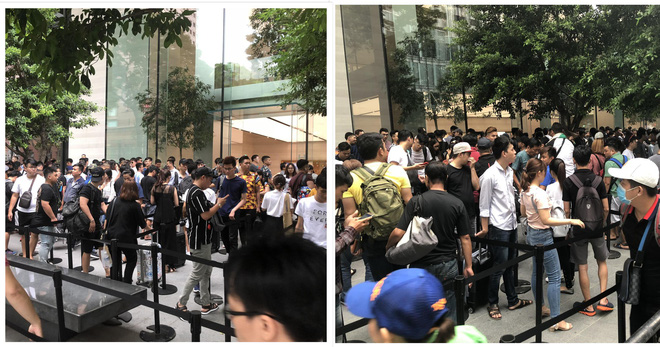 Singapore: Thanh niên lũ lượt camp iPhone XS trước 20 tiếng, một mét vuông bốn chú ngồi chung - Ảnh 9. Singapore: Thanh niên lũ lượt camp iPhone XS trước 20 tiếng, một mét vuông bốn chú ngồi chung - Ảnh 9.