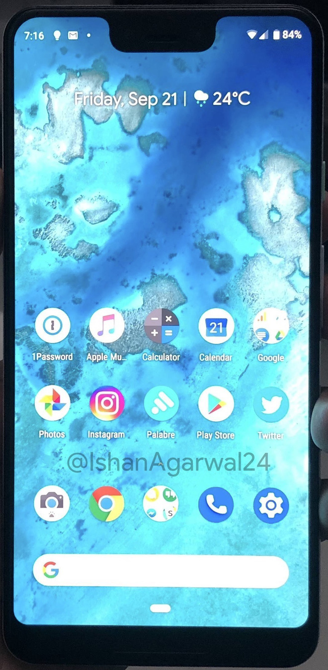 Pixel 3 XL phiên bản màu trắng lộ diện: Vẫn chỉ có 1 camera sau, nút nguồn có màu độc đáo - Ảnh 2. Pixel 3 XL phiên bản màu trắng lộ diện: Vẫn chỉ có 1 camera sau, nút nguồn có màu độc đáo - Ảnh 2.