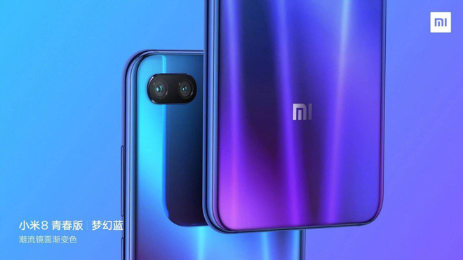 Xiaomi Mi 8 Youth lộ diện, màu gradient, camera kép, Snapdragon 710, giá gần 7 triệu đồng - Ảnh 2. Xiaomi Mi 8 Youth lộ diện, màu gradient, camera kép, Snapdragon 710, giá gần 7 triệu đồng - Ảnh 2.