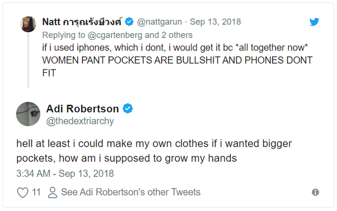 Túi quần nhỏ sẽ làm iPhone XS trở thành lựa chọn gần như duy nhất cho các chị em - Ảnh 3. Túi quần nhỏ sẽ làm iPhone XS trở thành lựa chọn gần như duy nhất cho các chị em - Ảnh 3.