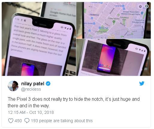 Google không có lý do gì để làm cái tai thỏ xấu đến như thế trên Pixel 3 XL - Ảnh 2. Google không có lý do gì để làm cái tai thỏ xấu đến như thế trên Pixel 3 XL - Ảnh 2.