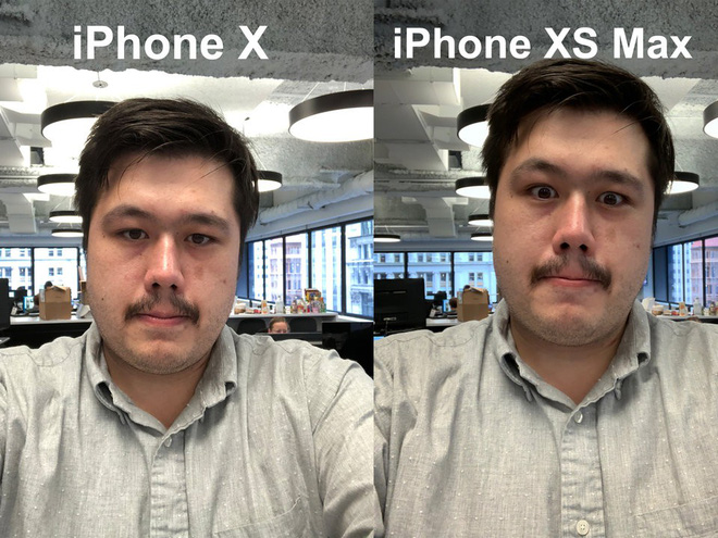 Camera selfie của iPhone XS bị đồn đại là xóa mụn y chang kiểu OPPO, sự thật thế nào? - Ảnh 4. Camera selfie của iPhone XS bị đồn đại là xóa mụn y chang kiểu OPPO, sự thật thế nào? - Ảnh 4.