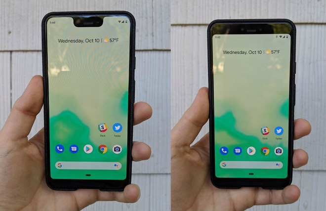 Google cho phép giấu tai thỏ trên Pixel 3 XL, nhưng nếu bật thì trán sẽ cao như Bphone 3 - Ảnh 2. Google cho phép giấu tai thỏ trên Pixel 3 XL, nhưng nếu bật thì trán sẽ cao như Bphone 3 - Ảnh 2.