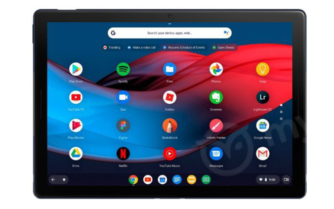 Rò rỉ hình ảnh của Google Pixel Slate, tablet chạy Chrome OS với bàn phím vật lý và bút stylus - Ảnh 1. Rò rỉ hình ảnh của Google Pixel Slate, tablet chạy Chrome OS với bàn phím vật lý và bút stylus - Ảnh 1.