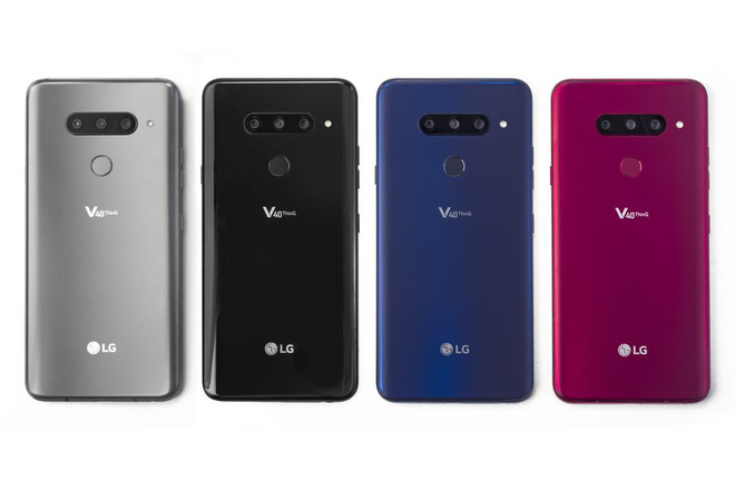 LG V40 ThinQ chính thức ra mắt, 3 camera sau có thể chụp cùng lúc, 2 camera trước, giá tới 900 USD - Ảnh 1. LG V40 ThinQ chính thức ra mắt, 3 camera sau có thể chụp cùng lúc, 2 camera trước, giá tới 900 USD - Ảnh 1.