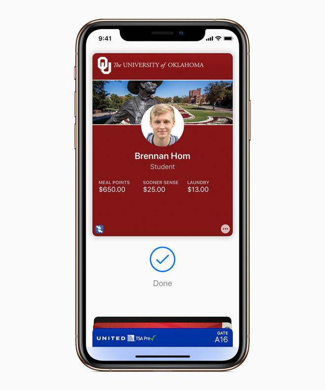 Ở Mỹ, sinh viên đã có thể dùng iPhone và Apple Watch thay cho thẻ sinh viên - Ảnh 1. Ở Mỹ, sinh viên đã có thể dùng iPhone và Apple Watch thay cho thẻ sinh viên - Ảnh 1.
