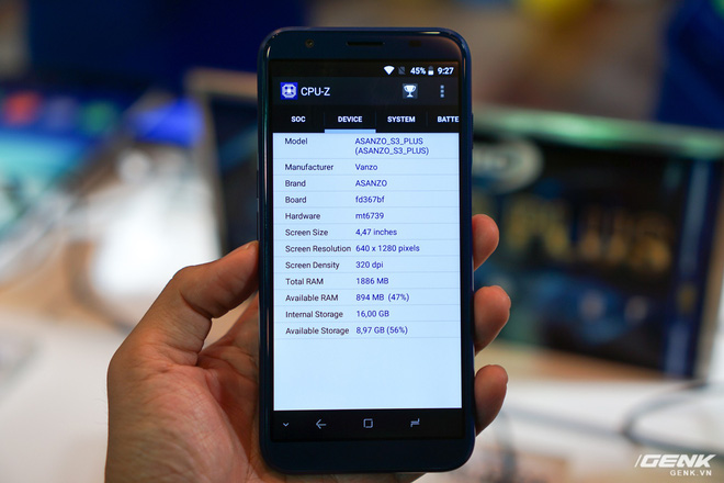 Ảnh thực tế smartphone bình dân S3 Plus của Asanzo: thiết kế đã được cải tiến, camera kép xoá phông, cảm biến vân tay đặt ở cạnh viền - Ảnh 9. Ảnh thực tế smartphone bình dân S3 Plus của Asanzo: thiết kế đã được cải tiến, camera kép xoá phông, cảm biến vân tay đặt ở cạnh viền - Ảnh 9.
