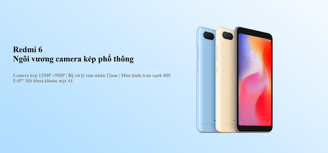 Redmi 6 trở lại và lợi hại hơn xưa – Tại Shopee giá chỉ còn 3.190.000! - Ảnh 1.