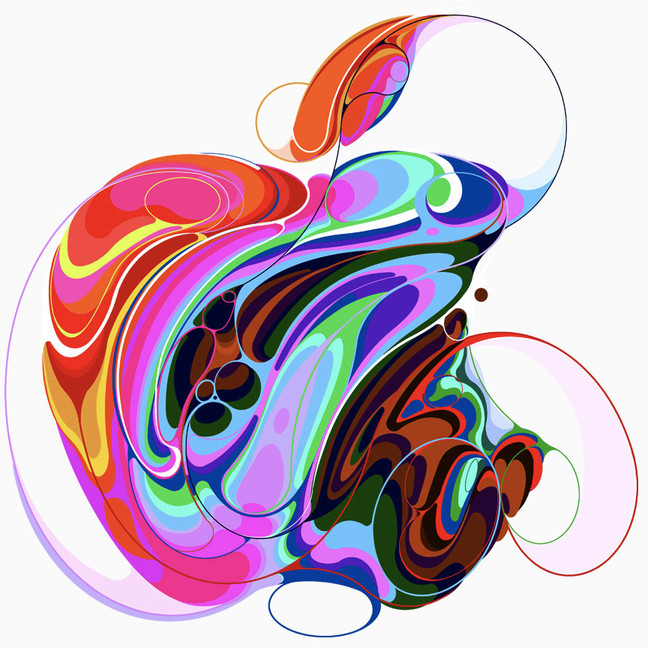 Đây là tất cả những logo “quả táo” cách điệu mà Apple đã gửi đi trong thư mời sự kiện 30/10 - Ảnh 9.